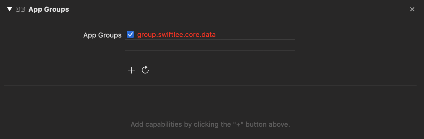 swift share core data with extension